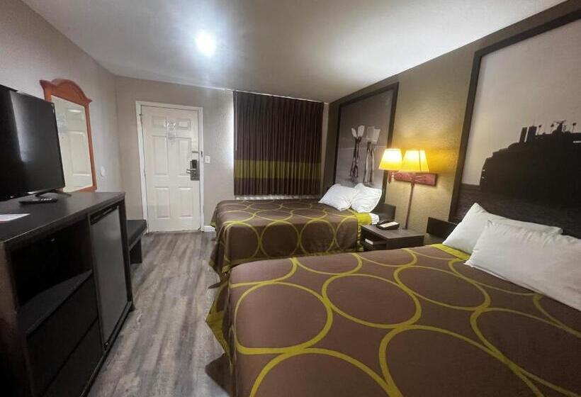 חדר סטנדרט שתי מיטות זוגיות, Super 8 By Wyndham La Marque Tx/texas City Area