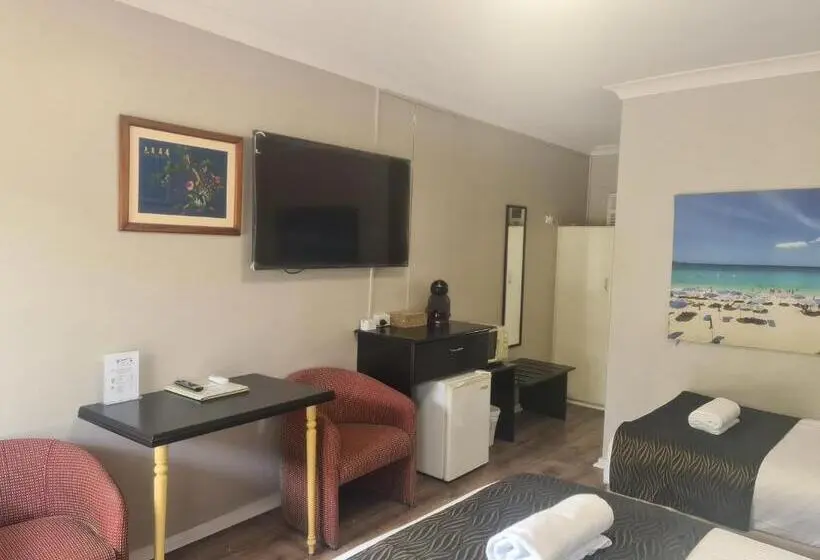 キングサイズベッドのデラックスルーム, Valley View Motel