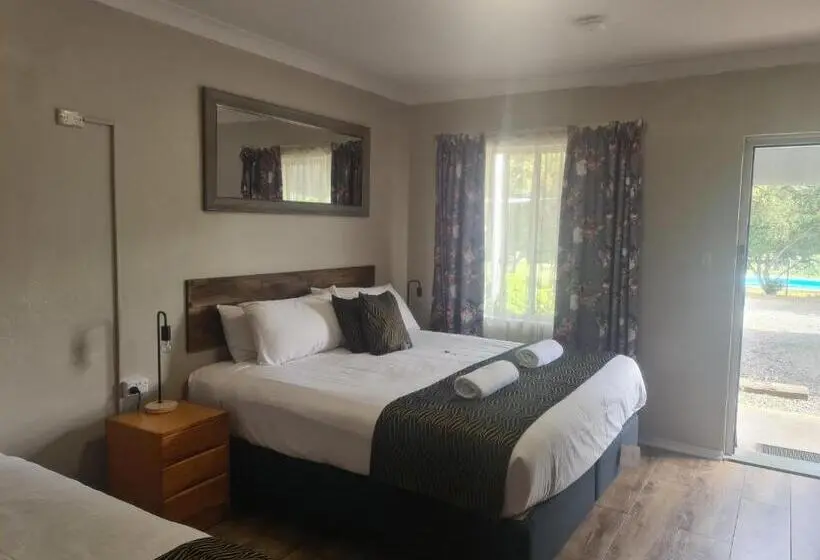 キングサイズベッドのデラックスルーム, Valley View Motel