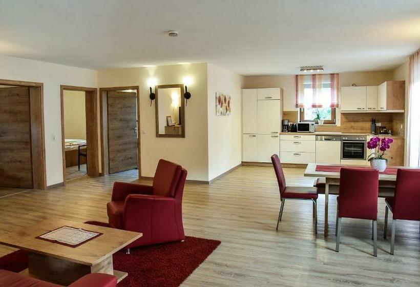 Апартаменты 1 Спальня с Террасой, Landhotel Zum Adler