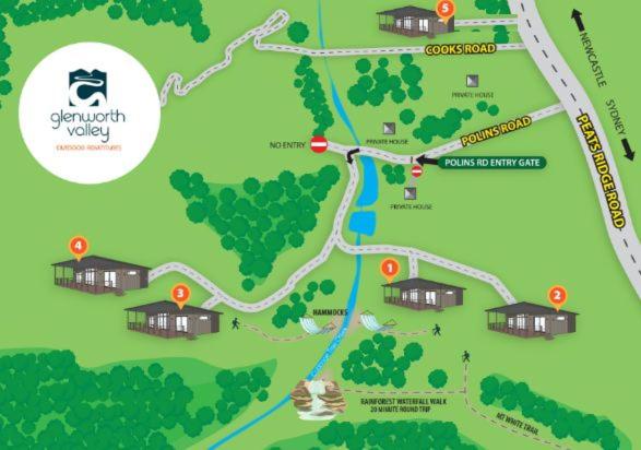 Хижина Deluxe, Glenworth Valley Wilderness Adventures
