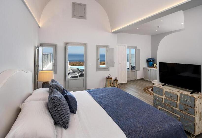 디럭스 스위트 바다 전망, Siete Mares Luxury Suites