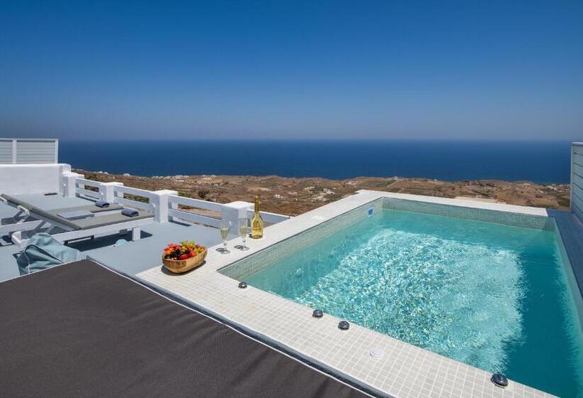 1침실 디럭스 빌라 바다전망, Siete Mares Luxury Suites