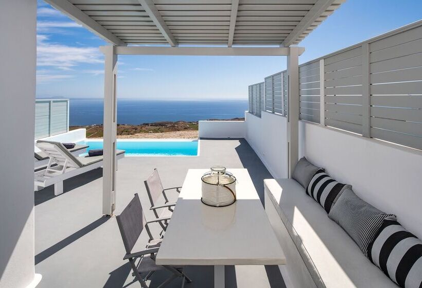디럭스 스위트 바다 전망, Siete Mares Luxury Suites