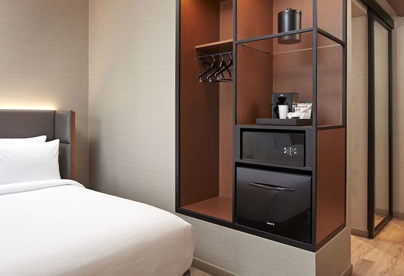 غرفة قياسية سرير مزدوج, Ac Hotel By Marriott Palo Alto