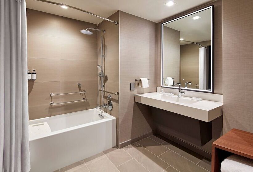 غرفة قياسية سرير مزدوج, Ac Hotel By Marriott Palo Alto