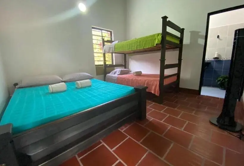 Standard Neljän Hengen Huone, Hostal Casa Montañita