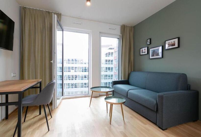 Suite com Varanda, Brera Serviced Apartments Frankfurt West