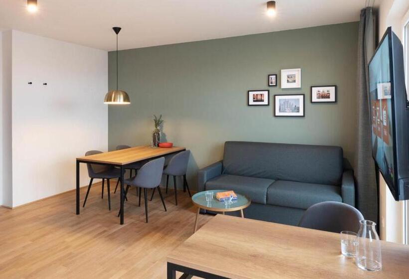 Suite com Varanda, Brera Serviced Apartments Frankfurt West