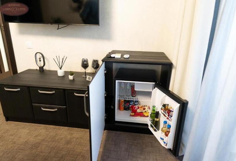 اتاق استاندارد با تخت بزرگ, Campus Caffe Mansion