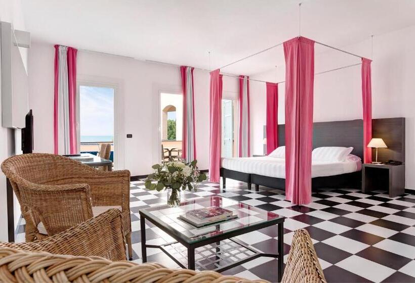 海景标准间带阳台, Punta San Martino