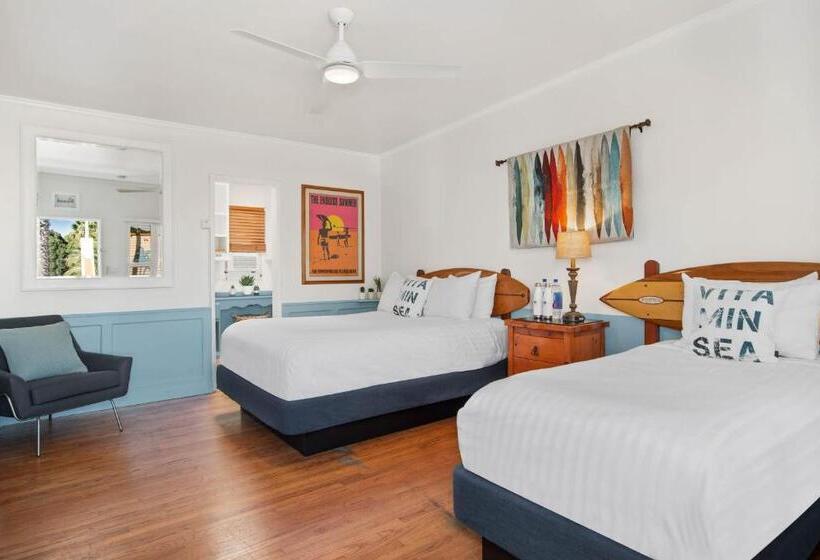 חדר דלוקס לשלושה, Sea Blue