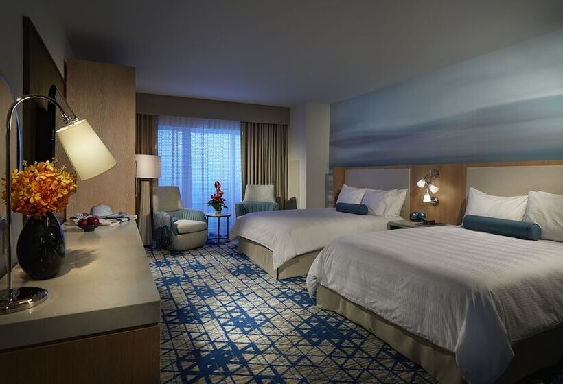 חדר דלוקס נוף בריכה, Seminole Hard Rock Hotel & Casino Hollywood
