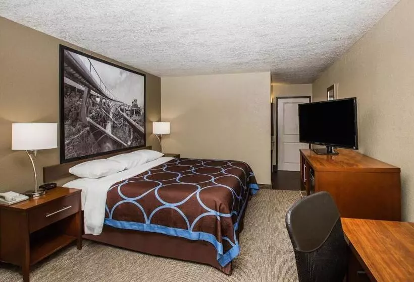 اتاق استاندارد با تخت بزرگ, Super 8 By Wyndham Altoona