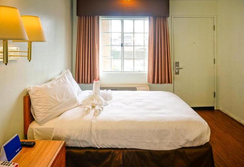 带大床的标准间, Oceanview Motel