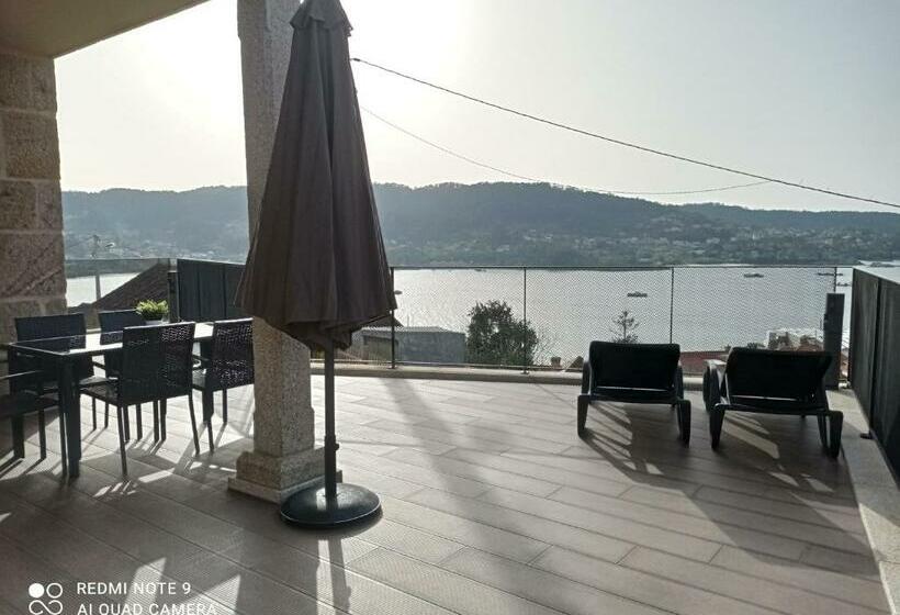 Апартаменты 1 Спальня Вид на Море, Mirador Ría De Aldán Apartamentos