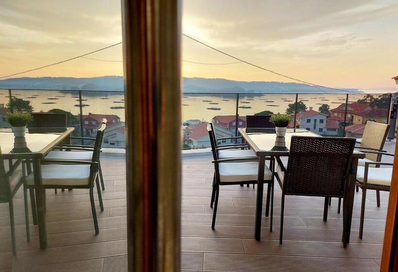 آپارتمان 1 خوابه با چشم‌انداز دریا, Mirador Ría De Aldán Apartamentos