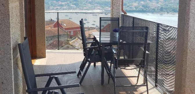 استودیوی استاندارد با چشم‌انداز دریا, Mirador Ría De Aldán Apartamentos