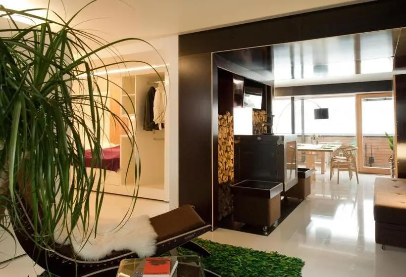 Deluxe-huoneisto 1 Makuuhuone, Kar Design Appartements