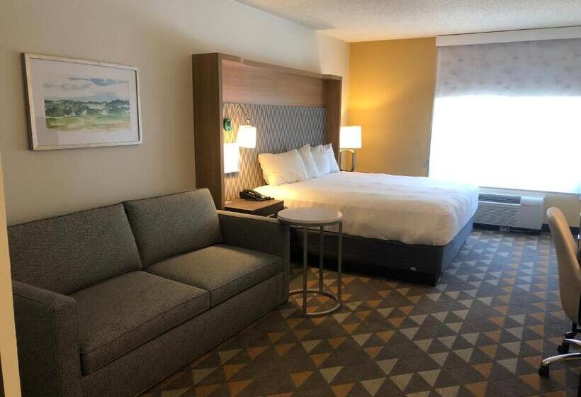 Quarto Estandar Cama King para Deficientes Físicos, Holiday Inn Cleveland, An Ihg