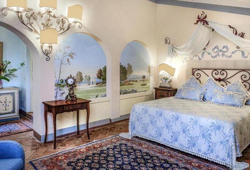 Quarto Deluxe, Il Falconiere Relais & Spa