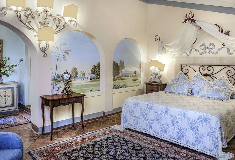 Quarto Deluxe, Il Falconiere Relais & Spa