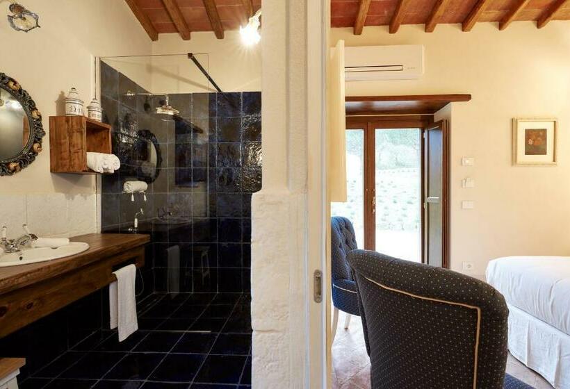 غرفة سوبيريور مطلّة علي الحديقة, Podere Di Moiata