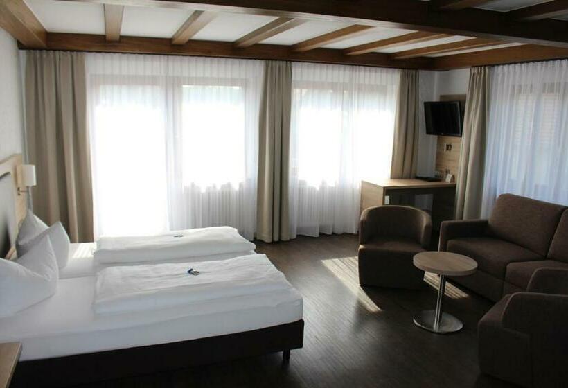 غرفة قياسية مزوَّدة بشُرفة, Landgasthof Ritter