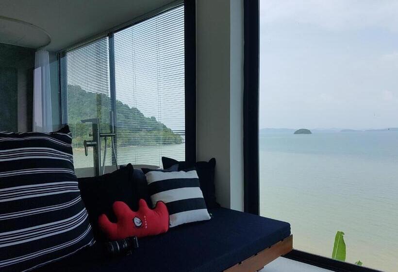 غرفة ديلوكس مطلّة علي البحر, 8ik88 Resort   Sha Extra Plus