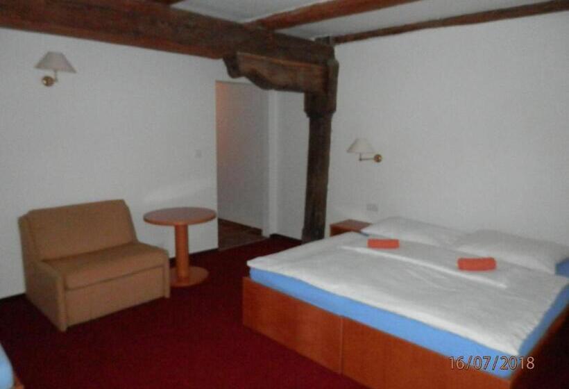 バスタブ付きデラックスルーム, Panská Sýpka