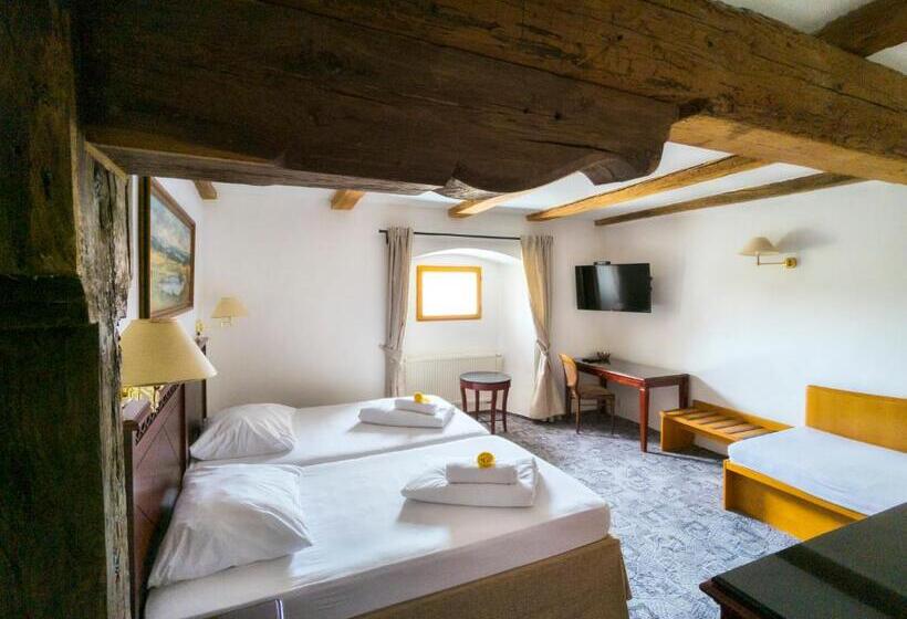 バスタブ付きデラックスルーム, Panská Sýpka