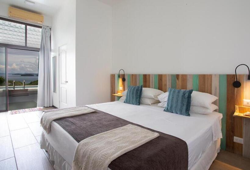 غرفة ديلوكس مطلّة علي البحر, Pura Vista