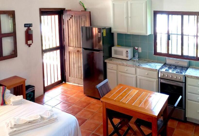 דירת חדר בקומת קרקע, Mayan Beach Garden