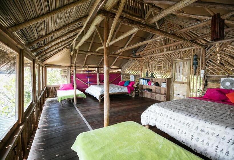 بنجلو عائلى مطل على البحر, Urraca Monkey Island Eco Resort