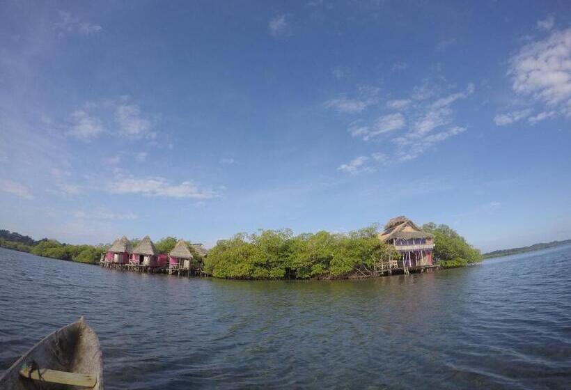 بنجلو عائلى مطل على البحر, Urraca Monkey Island Eco Resort