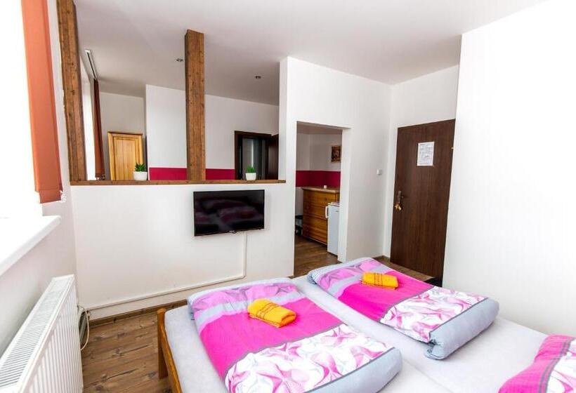 חדר סטנדרט לשלושה, Penzion A Restaurace Na Salaši