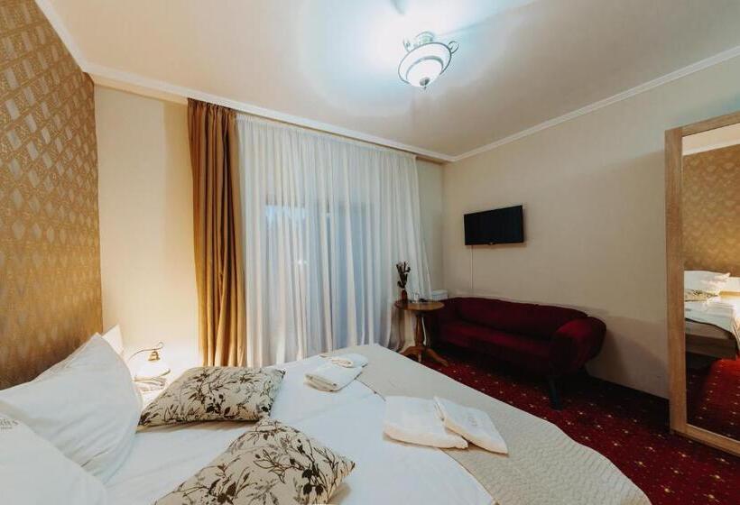 غرفة ديلوكس مزودة بشرفة, Aries Vârtop