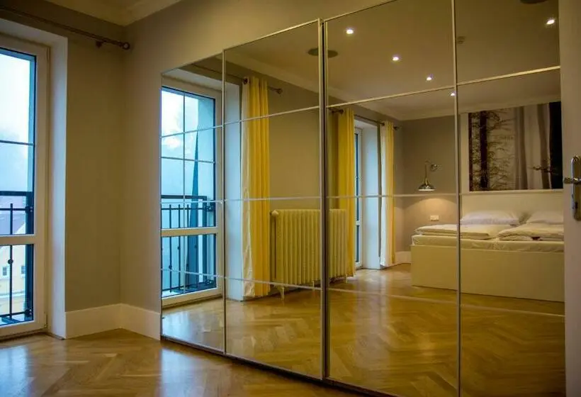 １ベッドルームのスーペリアアパートメント, Spa Hotel Garni Löwenstein