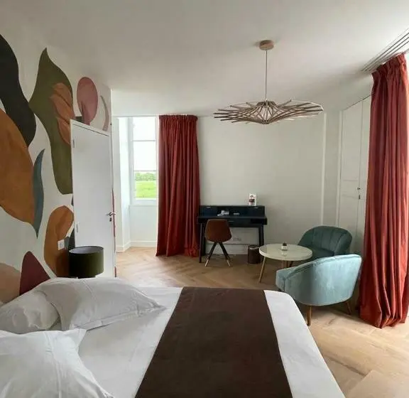 スーペリアールーム, Hôtel & Restaurant Le Manoir Des Cèdres Piscine Chauffée Et Climatisation