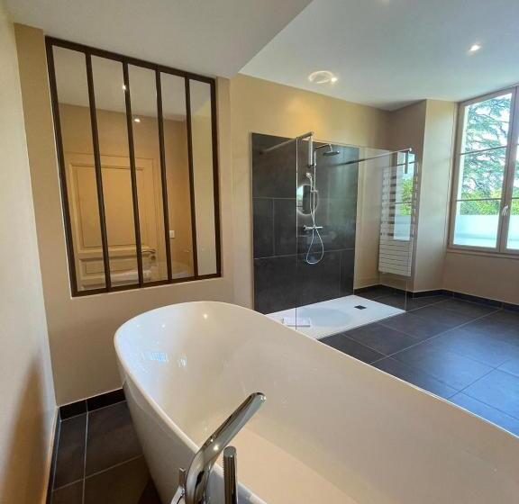 غرفة ديلوكس, Hôtel & Restaurant   Le Manoir Des Cèdres   Piscine Chauffée Et Climatisation