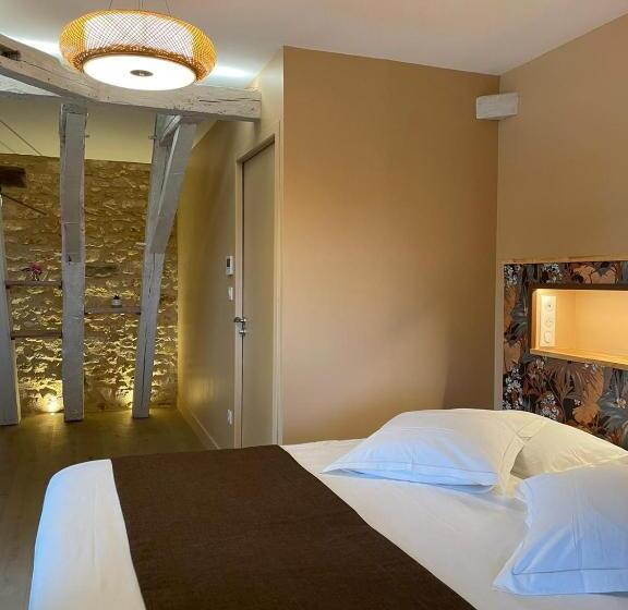 غرفة ديلوكس, Hôtel & Restaurant   Le Manoir Des Cèdres   Piscine Chauffée Et Climatisation