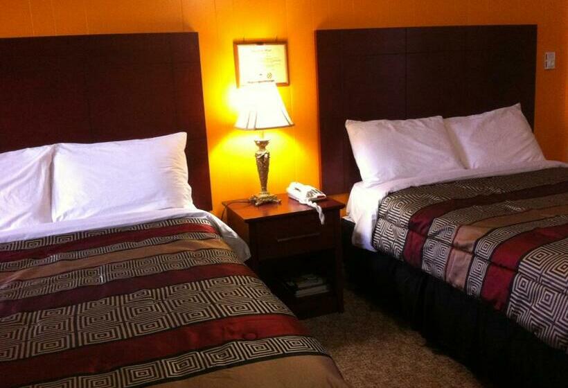 带2个双人床的标准工作室, Deep River Motel