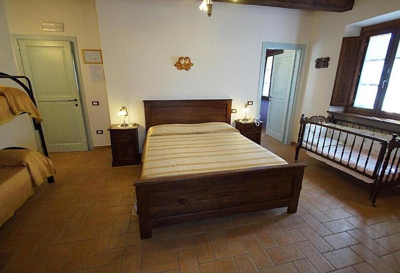 4인용 스탠다드 룸, Agriturismo La Valle Dei Fiori Di Bellucci Rosanna