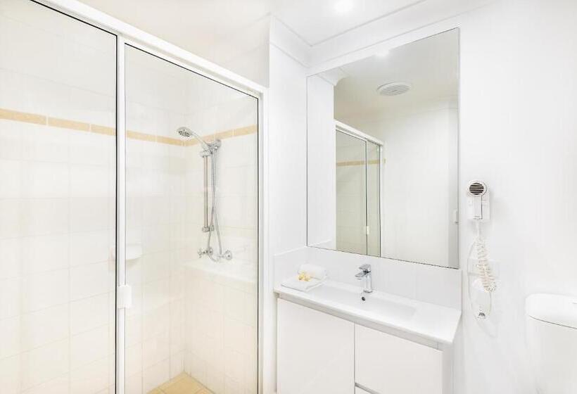 Standard studio with lake view, The Brighton Apartments