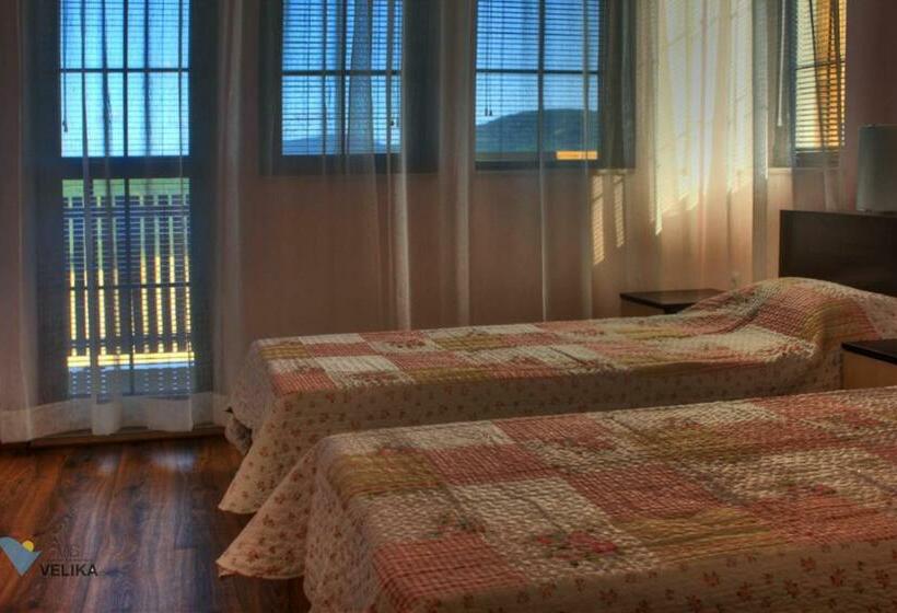 חדר דלוקס עם מרפסת נוף לים, Vis Velika