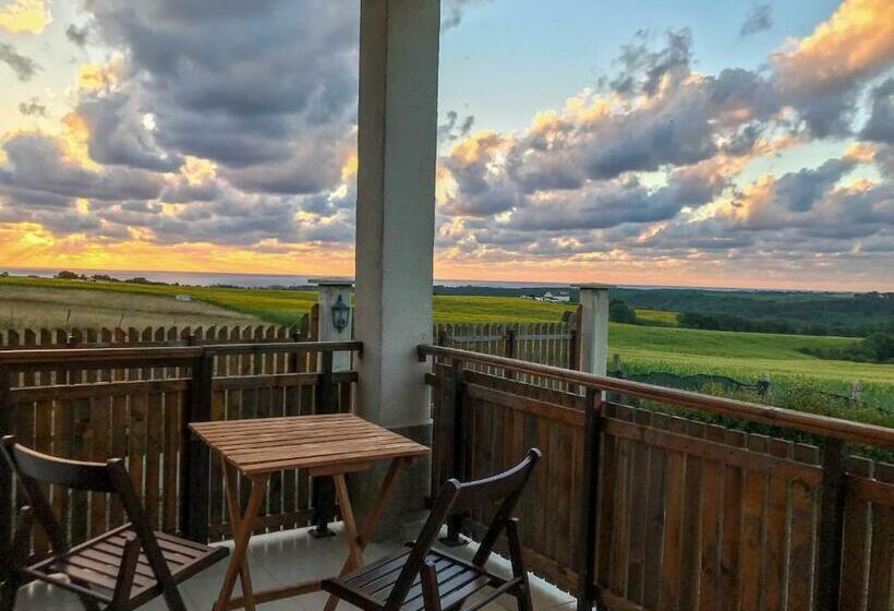 חדר דלוקס עם מרפסת נוף לים, Vis Velika