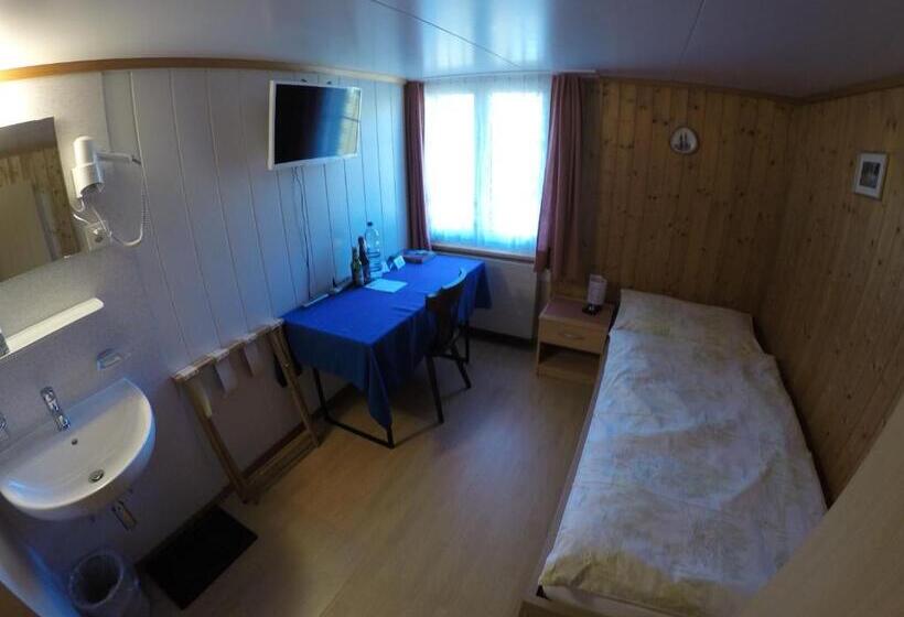 غرفة قياسية فردية حمام مشترك, Garni Traube B&b