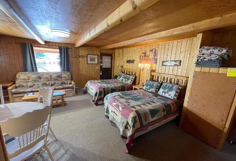 غرفة عائلية, Sportsman Lodge Melrose Mt