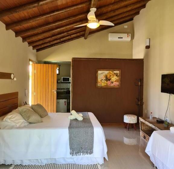 발코니가 있는 스위트, Pousada Maritacas Do Sana