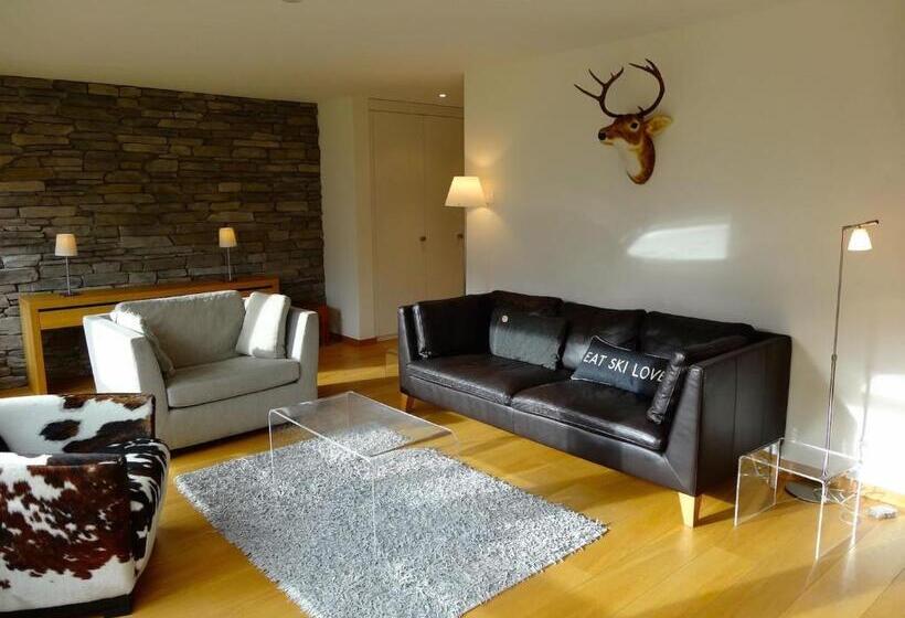 Апартаменты 1 Спальня с Видом, Jungfrau Murren